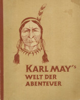 Sammelbild-Album Karl Mays Welt Der Abenteuer 1950, Verlsg BiOX AG Mannheim, 48 S. Komplett II - Sonstige & Ohne Zuordnung