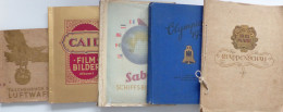 Sammelbild-Album Lot Mit 5 Sammelbildalben Teils Unvollständig Und In Unterschiedlicher Erhaltung - Altri & Non Classificati