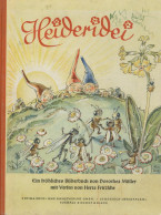 Kinderbuch Heideridei Ein Fröhliches Bilderbuch Von Müller, Dorothea Mit Versen Von Fritsche, Herta 1947, Kleins Buch- U - Spielzeug & Spiele