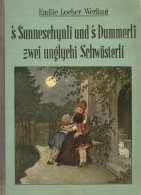 Kinderbuch Sunneschynli Unds Dummerli Zwei Unglychi Schwösterli Von Emilie Locher-Werling, Verlag Waldmann Zürich II (He - Speelgoed & Spelen