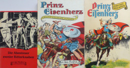 Comics (Buch) Prinz Eisenherz Von Foster, Harold. Buch 1 Bis 11 Komplett. Badischer Verlag 1953-63. Buch 8 Doppelt, Dazu - Spielzeug & Spiele