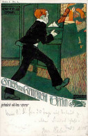 BERLIN - Gruss Vom KEMPINSKI BERLIN Künstlerkarte Sign. Weisgerber I-II Montagnes - Werbepostkarten