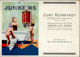 DESSAU - JUNKERS&Co Warmwasser-Versorgung (keine Ak) I-II - Publicidad