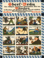 Werbung Eberl-Bräu München 12 Reklamemarken I-II Publicite - Werbepostkarten