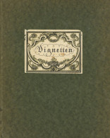 Vignetten Buch Zierleisten, Schlussstücke Und Polytypen, Verlag Bauersche Giesserei Schriftgiesserei Flinsch 1921, II - Werbepostkarten