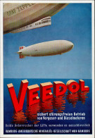 VEEDOL-MOTORENÖL HAMBURG - ZEPPELIN-Werbekarte I - Advertising