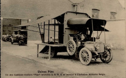 Feuerwehr Brüssel Usines Pipe I-II Pompiers - Firemen