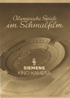 Industrie Reklameheft Für Die SIEMENS-Kino-Kamera 1936, 8 S. I-II - Industry