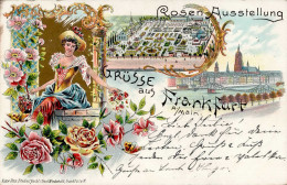 Landwirtschaft - ROSEN-AUSSTELLUNG FRANKFURT/Main 1897 I Paysans - Sonstige & Ohne Zuordnung