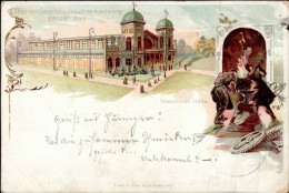 ERFURT - Thüringer GEWERBE U. INDUSTRIE-AUSSTELLUNG 1894 Mit S-o ERFURT AUSSTELLUNGS-PLATZ 15.7.94 I-II - Exhibitions