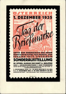 WIEN - TAG Der BRIEFMARKE 1935 GSK I - Ausstellungen