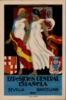 Anlass Barcelona Exposicion General Espanola 1929 Sign. I-II - Ausstellungen