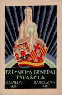 Anlass Barcelona Exposicion General Espanola 1929 Sign. Reinolo I-II - Esposizioni