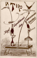 Zirkus Tiro, P. Am Schwankenden Bambus Sign. Bartl, K. I-II - Circus