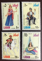 Lebanon 1973 Traditional Costumes MNH - Lebanon