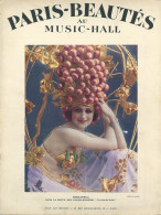 Baker, Josephine Revue-Heft Paris-Beautes Au Music-Hall, Smolinska Dans La Revue Des Folies-Bergere 1925 II - Schauspieler