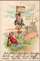 Zwerg Schwein 1901 I-II Cochon Lutin - Andere & Zonder Classificatie