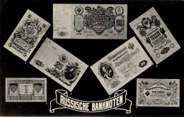 GELD - Geldscheinkarte RUSSISCHE BANKNOTEN I - Otros & Sin Clasificación