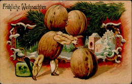 Weihnachten Nüsse Personifiziert I-II Noel - Other & Unclassified