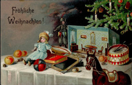 Weihnachten Spielzeug Prägelitho I-II Noel Jouet - Andere & Zonder Classificatie