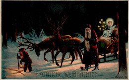 Weihnachtsmann Sign. Mailick 1908 I-II Pere Noel - Andere & Zonder Classificatie