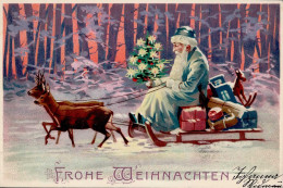 Weihnachtsmann Spielzeug Schlitten 1903 I-II Pere Noel Jouet - Other & Unclassified