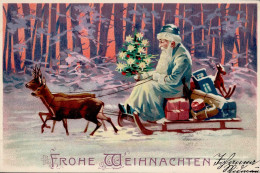 Weihnachtsmann Spielzeug Schlitten 1903 I-II Pere Noel Jouet - Altri & Non Classificati