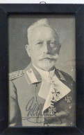 Kaiser Wilhelm II. Portrait Mit Unterschrift 10x15 Cm II - Königshäuser