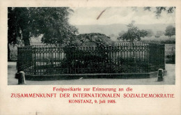 Politik Konstanz Zusammenkunft Der Internationalen Sozialdemokratie 1905 I-II - Ohne Zuordnung