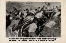 Politik Schweiz Gegen Den Beitritt Zum Versailler Völkerbund 1920 I-II - Non Classificati