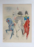 Napoleon Original-Lithographie Toulouse-Lautrec, Henri Mit Papierrahmen 30x40 Cm I-II - Personajes