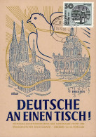 DRESDEN - II.DEUTSCHER NATIONALKONGREß BERLIN Mai 1954 Späte Verwendet Mit Letztag-DDR-o Münchritz 31.12.91 - Unclassified