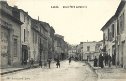 Delcampe - 34 Lunel Hérault Boulevard Lafayette - Lunel