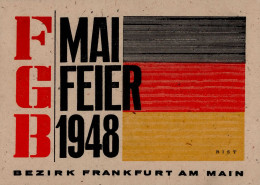 FRANKFURT/Main 1.MAI - FGB MAIFEIER 1948 I-II - Zonder Classificatie