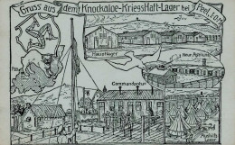 Kriegsgefangene Gruss Aus Dem Knockaloe-Kriegshaft-Lager I-II Montagnes - Otros & Sin Clasificación