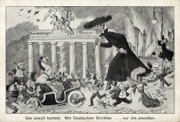 Anti-Jesuiten Propaganda-AK Verlag Der Germania Berlin I-II (etwas Fleckig) - Sonstige & Ohne Zuordnung