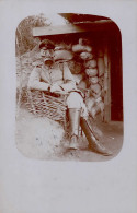 WK I Foto-AK Offizier Mit Gasmaske Und Ledergamaschen 1916 I-II - Altri & Non Classificati