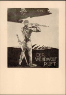 Der Wehrwolf Ruft. Wehrwolf-Verlag Halle / Saale I-II - Andere Kriege