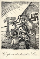 3. Reich Saarabstimmung 1935 I- - Weltkrieg 1939-45