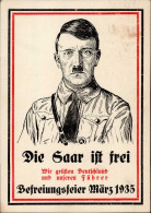 SAARABSTIMMUNG 1935 WK II - Die SAAR Ist Frei! BEFREIUNGSFEIER 1935 S-o I-II - Guerre 1939-45