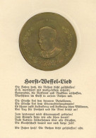 Horst-Wessel-Lied Mit Metall-Relief I - Guerra 1939-45