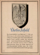 Propaganda WK II - KAMPF-ABZEICHEN Des HEERES Nr. 11 CHOLM-SCHILD I - Guerra 1939-45