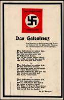 Propaganda WK II - NS-VORLÄUFER Das HAKENKREUZ DEUTSCHLAND ERWACHE! Verlag Der Nationalen Propaganda O LINZ Österreich I - Guerre 1939-45