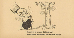 Propaganda WK II 3 Türaufkleber Kohlenklau 7,5x14 Cm I-II - Weltkrieg 1939-45