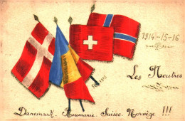 Carte Postale > Drapeaux > Réf C 01 - Flaggen