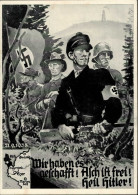 Propaganda WK II Asch Ist Frei 21.09.1938 II (Eckbug) - Weltkrieg 1939-45