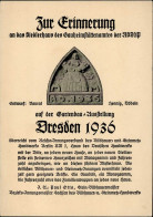 Propaganda WK II Dresden Erinnerung An Das Siedlerhaus Des Gauheimstättenamtes Der NSDAP I-II - Guerra 1939-45