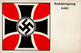 Propaganda WK II Kassel Großdeutscher Reichskriegertag  Sonderstempel 3.06.1939 I-II - Weltkrieg 1939-45