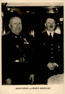 Mussolini Und Hitler Photo Hoffmann I-II - Weltkrieg 1939-45