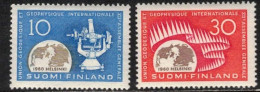 GEOPHYSICS GEOPHYSIQUE GEOPHYSIK GEODÄSIE GEODESY GÉODÉSIE CONGRESS FINLAND FINNLAND FINLANDE 1960 MH(*)  522-3  373 -4 - Natur